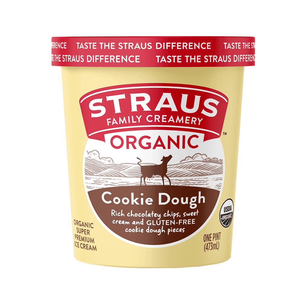 Organic Dairy-free Cookie Dough Ice Cream