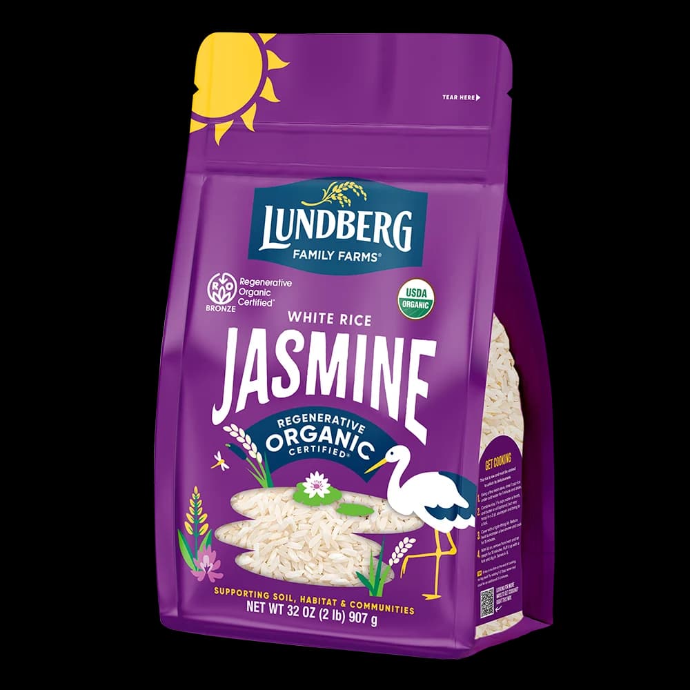 Organic White Rice Jasmine 